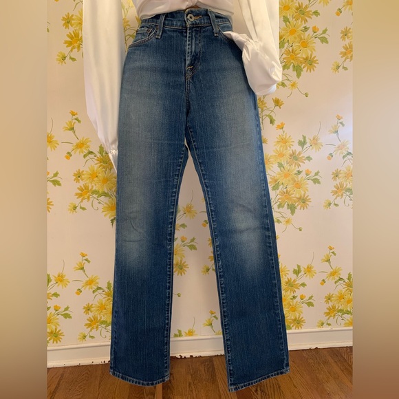 Lucky brand retro rider long length jeans size 28 long - Picture 1 of 13